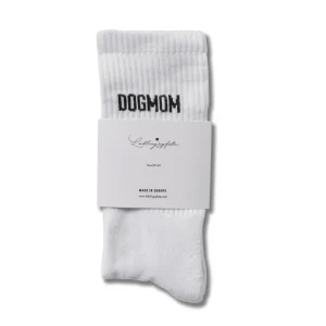Lieblingspfote DOGMOM Socken in Weiß