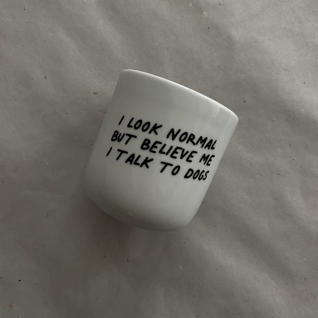 Tasse I LOOK NORMAL – Bild 2