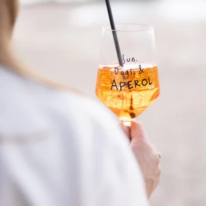 Alternative view of Weinglas DOGS HUGS & APEROL