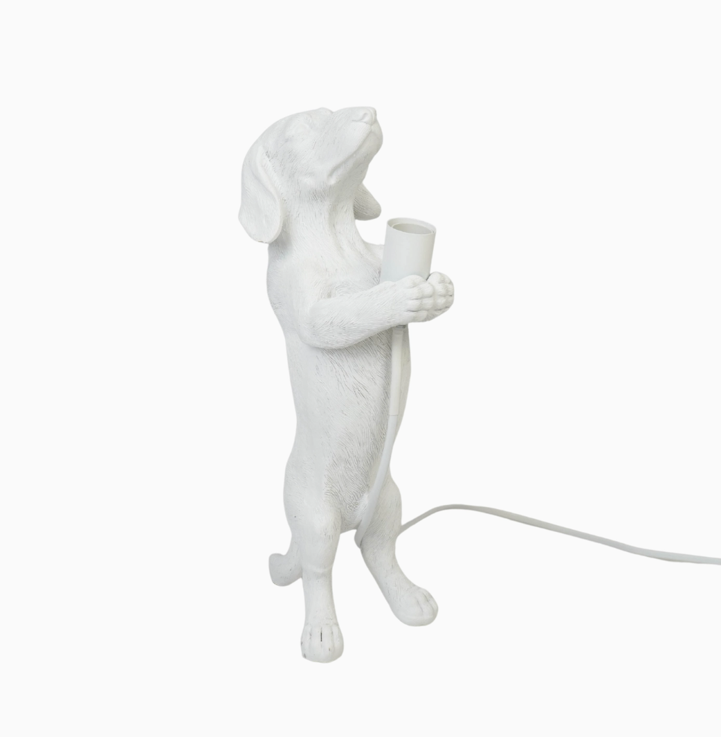 Tischlampe HOLY TECKEL, White