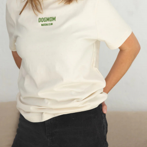 T-Shirt DOGMOM MATCHA CLUB Natural Raw - Limited Edition