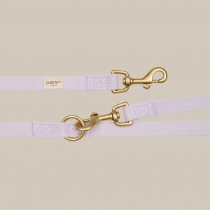 Drew’s Dogwear Verstellbare Hundeleine Lavendel – 2 m