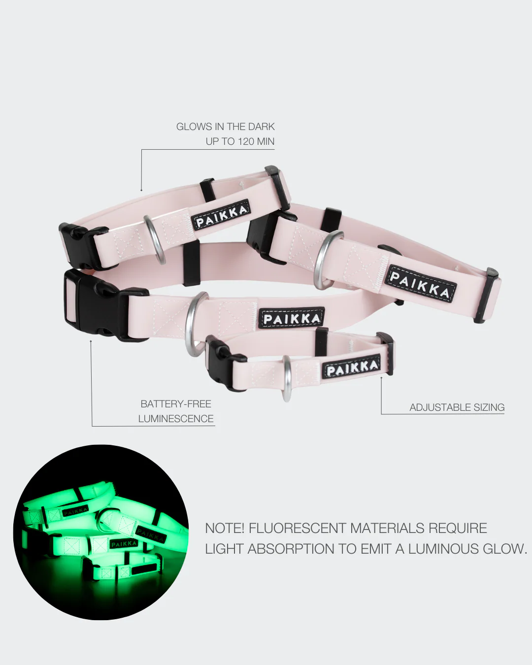 Glow Collar Rose – Bild 3