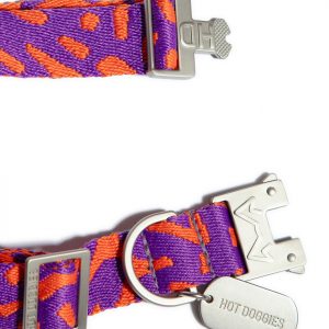 Klickverschluss am Hot Doggies Hundehalsband Poppy Sunrise