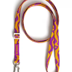 Verstellbare Freihandleine Bonny Plum von Hot Doggies