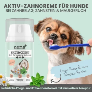Enzymodent Hundezahnpasta von noms+ für die tägliche Zahnpflege
