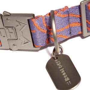 Klickverschluss am Hot Doggies Hundehalsband Lily Coral